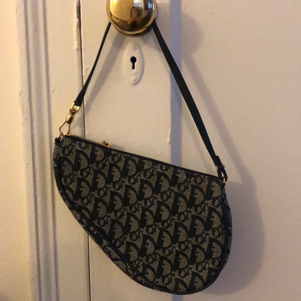 Christian Dior mini saddle bag